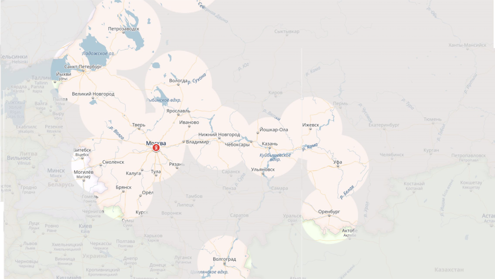 Яндекс использовал нейросеть и научился прогнозировать осадки с точностью до минут - 5 Яндекс использовал нейросеть и научился прогнозировать осадки с точностью до минут - 5