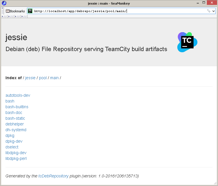 TeamCity как Debian-репозиторий - 12