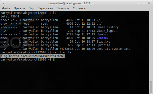 VulnHub Разбор заданий с CTF SkyDog: 2016 — Catch Me If You Can - 13
