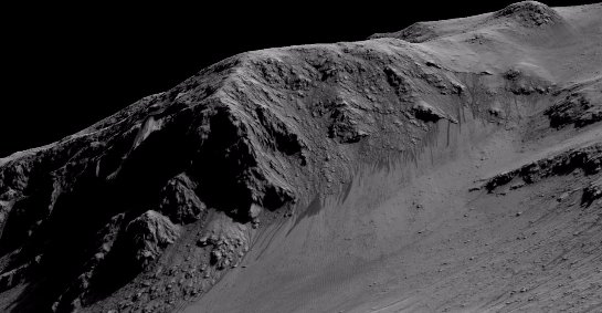 Ученые думают, что рельеф Марса мог формироваться не под воздействием воды, а под влиянием соленых ручьев
