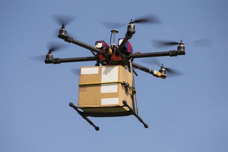 Во Франции посылки будут доставлять дроны