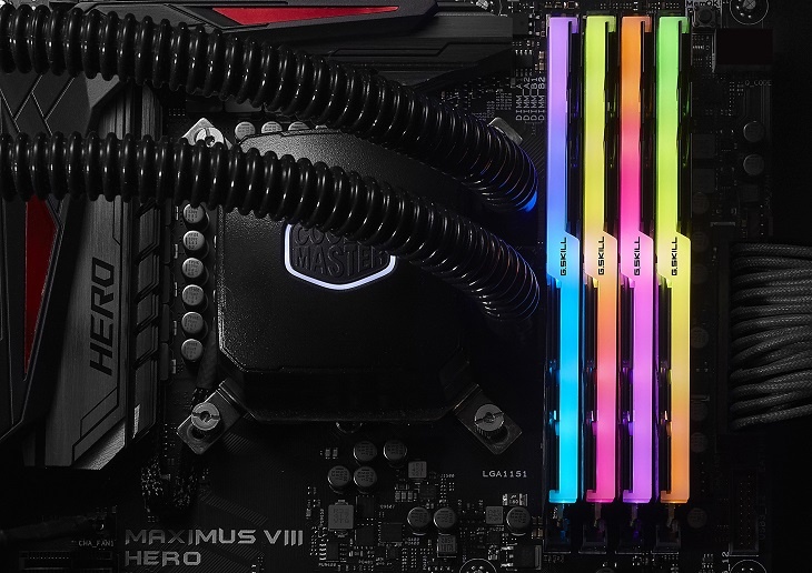 Планки G.Skill Trident Z RGB не требуют дополнительного питания