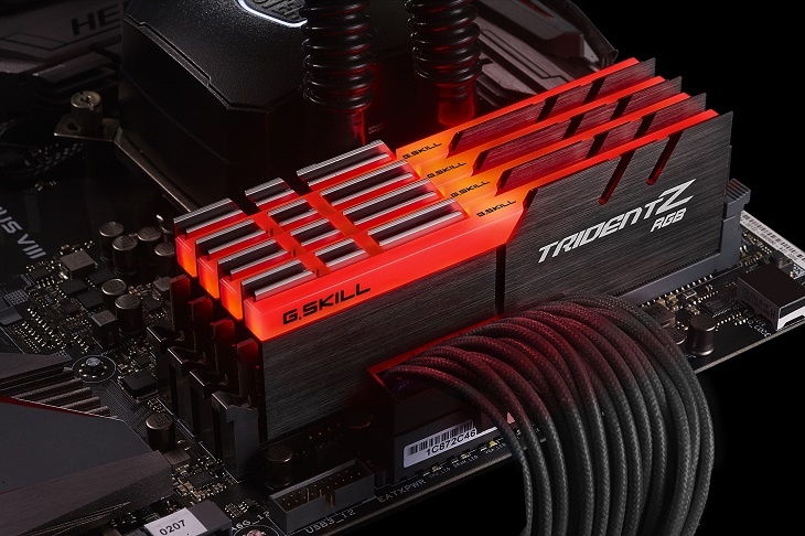 Планки G.Skill Trident Z RGB не требуют дополнительного питания