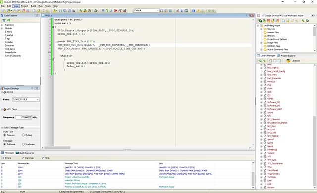 Первые шаги с STM32 и компилятором mikroC для ARM архитектуры — Часть 1 - 4 image