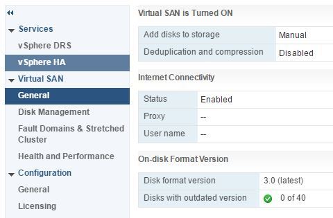 Развертывание тестового кластера VMware Virtual SAN 6.2 - 3 Развертывание тестового кластера VMware Virtual SAN 6.2 - 3