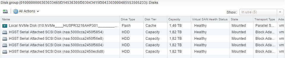 Развертывание тестового кластера VMware Virtual SAN 6.2 - 5