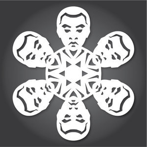 Снежинки в стилистике StarWars своими руками (upd. 2016) - 9
