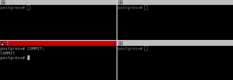 Уровни изоляции транзакций с примерами на PostgreSQL - 13 Read Committed