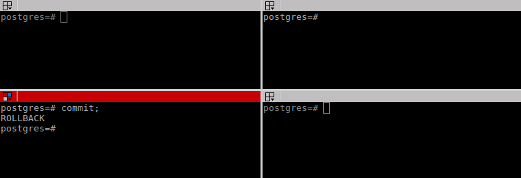 Уровни изоляции транзакций с примерами на PostgreSQL - 27 Serializable