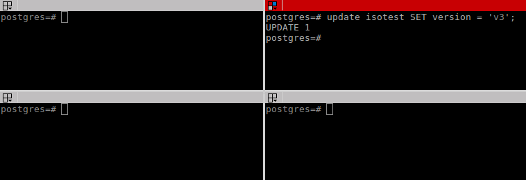 Уровни изоляции транзакций с примерами на PostgreSQL - 8 Read Committed