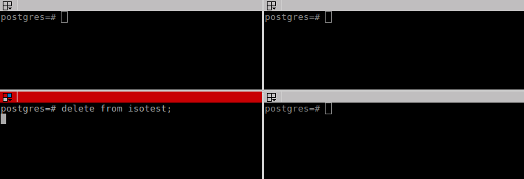 Уровни изоляции транзакций с примерами на PostgreSQL - 9 Read Committed