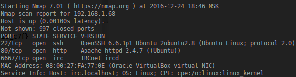 VulnHub: Разбор DC416 Dick Dastardly - 6