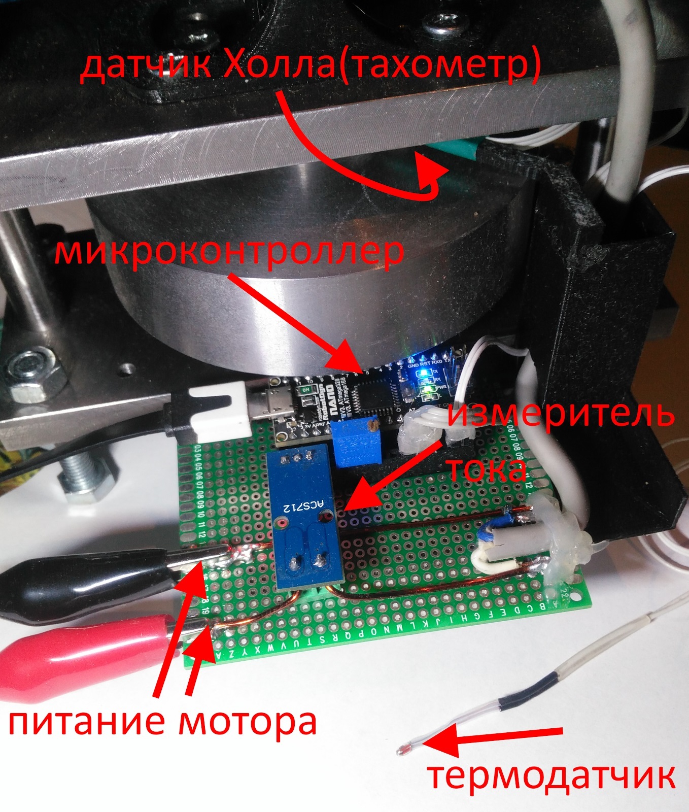 Создание и тестирование бесколлекторного мотора - 6 image