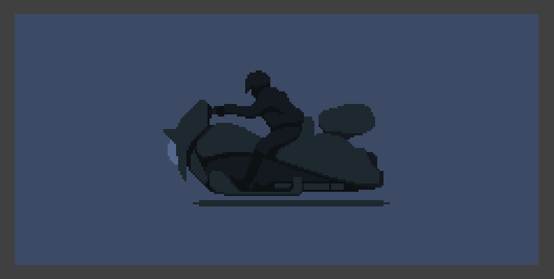 «Галоп пикселя — часть четвертая» — Анимация света и тени - 10 «Галоп пикселя — часть четвертая» — Анимация света и тени - 10