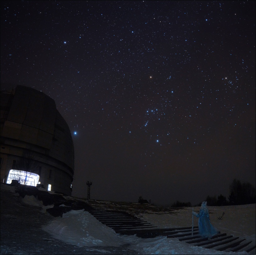 Зимнее небо для новогодних каникул - 11 Зимнее небо для новогодних каникул - 11