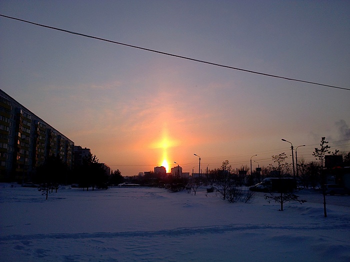 Зимнее небо для новогодних каникул - 17 Зимнее небо для новогодних каникул - 17