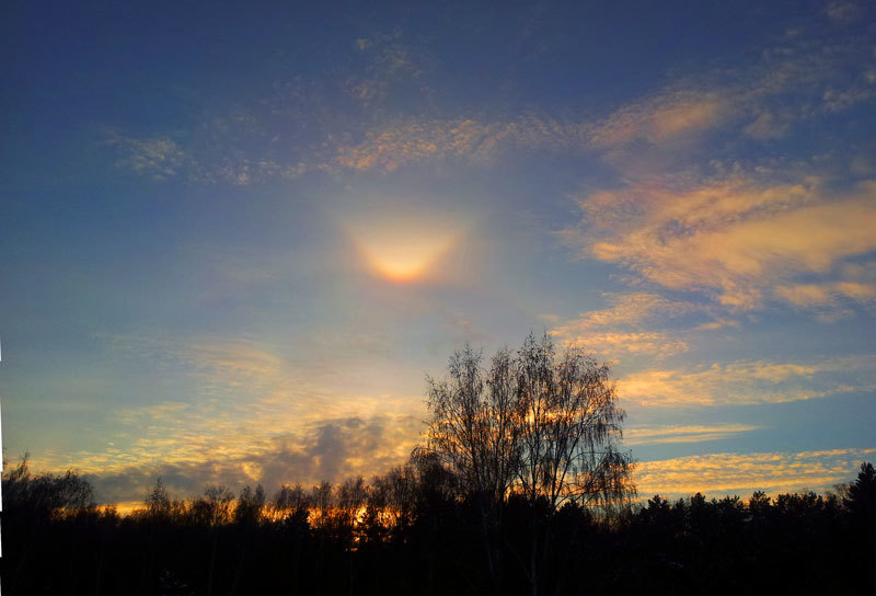 Зимнее небо для новогодних каникул - 19 Зимнее небо для новогодних каникул - 19