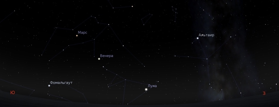 Зимнее небо для новогодних каникул - 4 Зимнее небо для новогодних каникул - 4