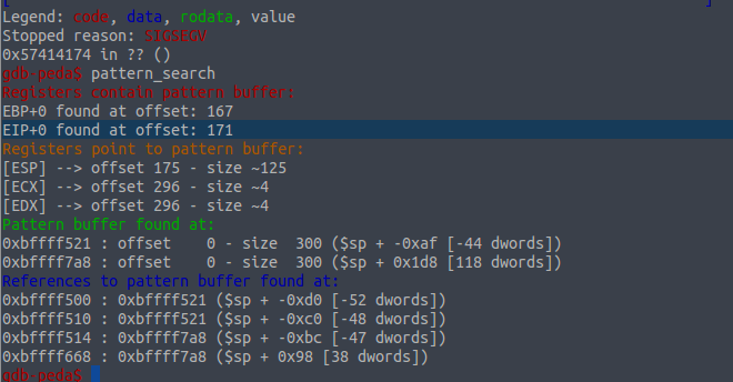 VulnHub: Эксплуатируем уязвимость переполнения буфера в Lord Of The Root - 19