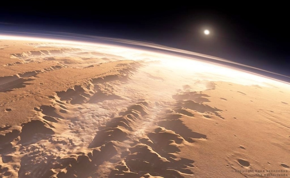 Пролетая над долиной Маринера - 1 Пролетая над долиной Маринера - 1