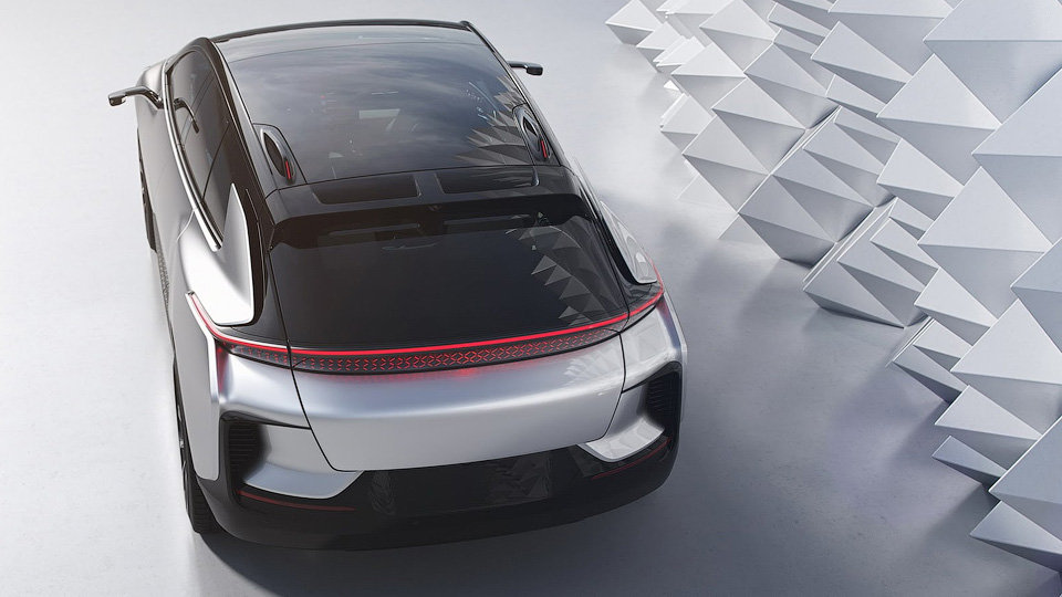 Компания Faraday Future представила 1050-сильный электрокроссовер - 4