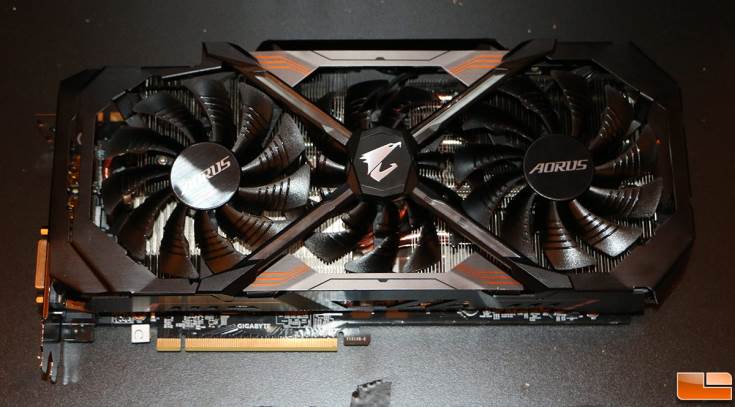 Карта Gigabyte GeForce GTX 1080 Aorus относится к верхнему сегменту