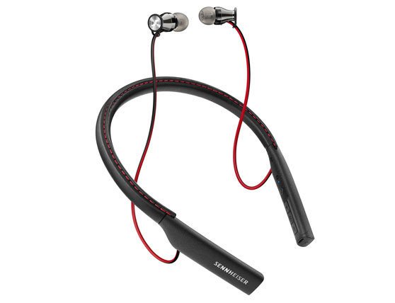 Внутриканальные наушники Sennheiser HD 1 In-Ear Wireless подключены к «ошейнику»