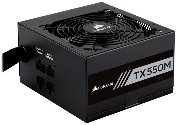 Блоки питания Corsair HX и TX-M имеют сертификаты 80 Plus Platinum и Gold соответственно