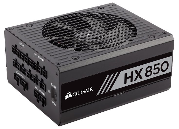 Блоки питания Corsair HX и TX-M имеют сертификаты 80 Plus Platinum и Gold соответственно