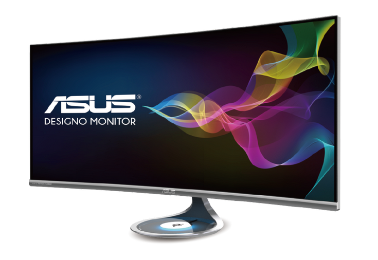 Монитор Asus Designo Curve MX38VQ основан на панели IPS