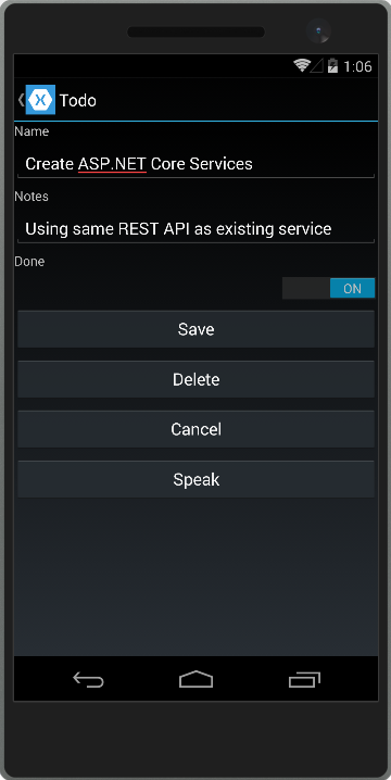 ASP.NET Core: Создание серверных служб для мобильных приложений - 4