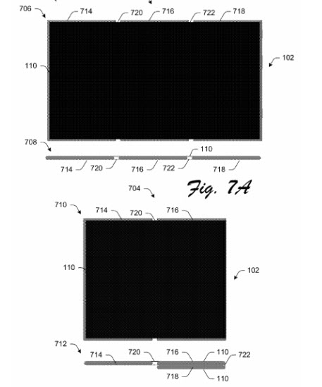 Microsoft запатентовала смартфон со сгибающимся дисплеем