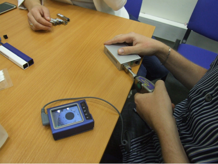 Чистка торца SFP-модуля - 6 image