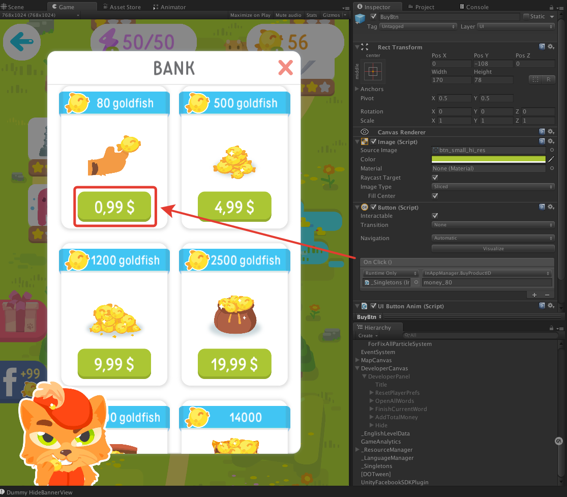 IAP в Unity3D - 4