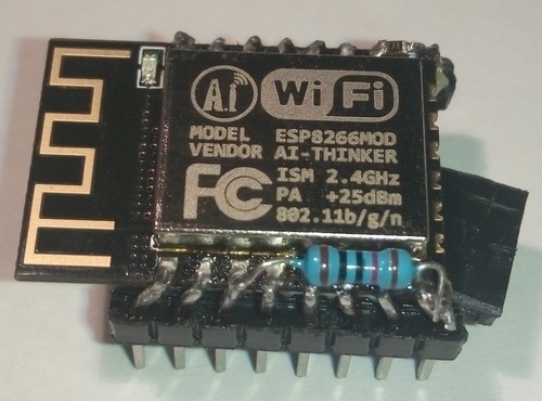 Варианты подключения ESP826 ESP-12. Экзотика - 9