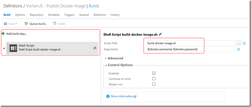 Как мы внедряли DevOps: публикация образа в Docker Hub с помощью Visual Studio Team Services - 5