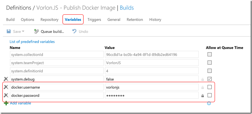 Как мы внедряли DevOps: публикация образа в Docker Hub с помощью Visual Studio Team Services - 6