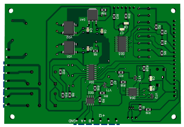 Плата расширения для моделирования на Raspberry Pi - 6