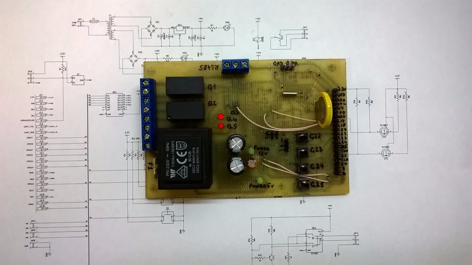 Плата расширения для моделирования на Raspberry Pi - 8