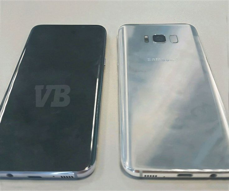 Samsung Galaxy S8 позирует перед камерой