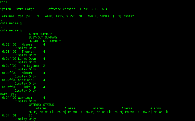 Протокол OSSI и Avaya Communication Manager - 2 image