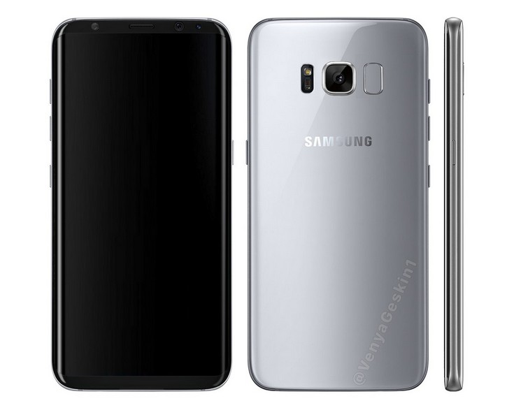 Появились новые изображения смартфона Galaxy S8