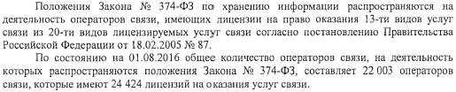 Закон Яровой — оценки с другой стороны - 2