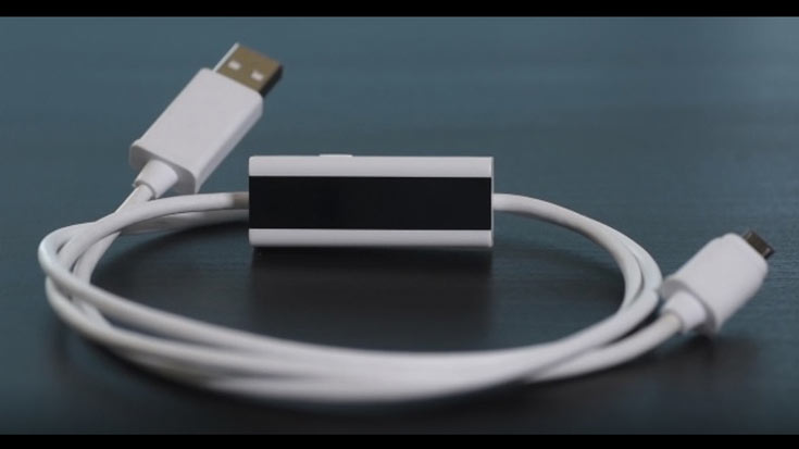 Кабель Prufen с дисплеем OLED следит за температурой разъемов USB