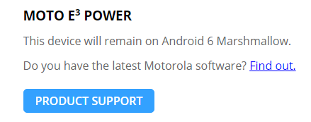 Возможно медвежью услугку смартфону Moto E3 Power оказала его SoC