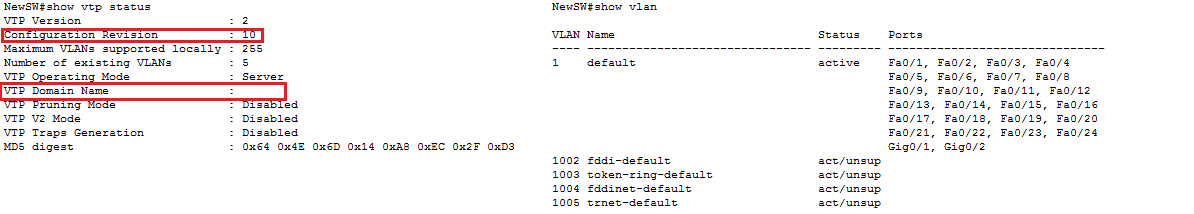 Основы компьютерных сетей. Тема №6. Понятие VLAN, Trunk и протоколы VTP и DTP - 100