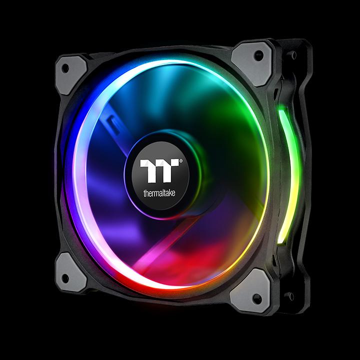 Приз за самое емкое название уходит комплекту Thermaltake Riing Plus 12 LED RGB Radiator Fan TT Premium Edition