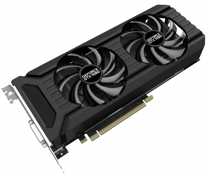 Карта Palit GeForce GTX 1080 Dual OC бесшумна в простое