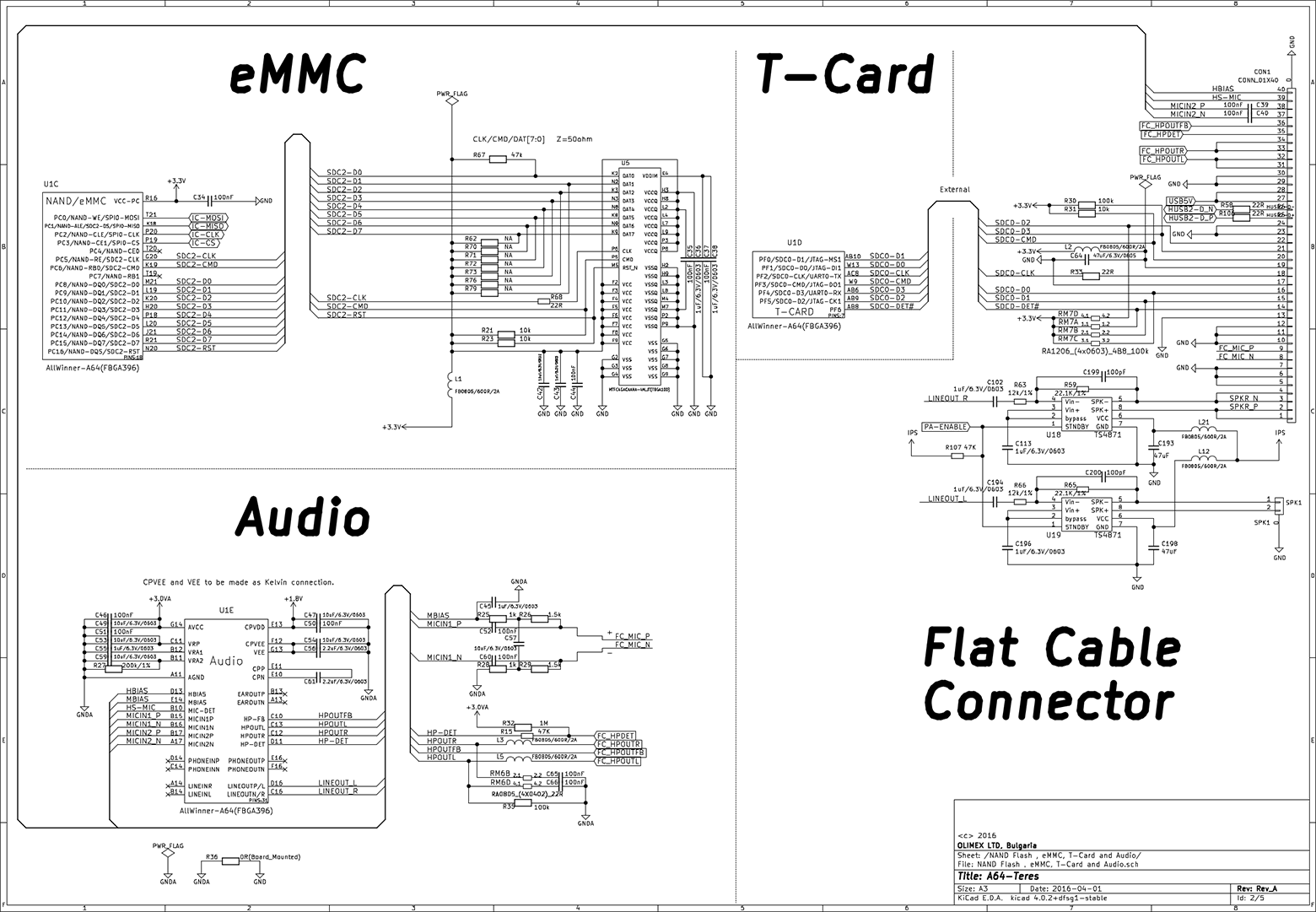 Модульный DIY-ноутбук Olimex TERES I - 4 Модульный DIY-ноутбук Olimex TERES I - 4